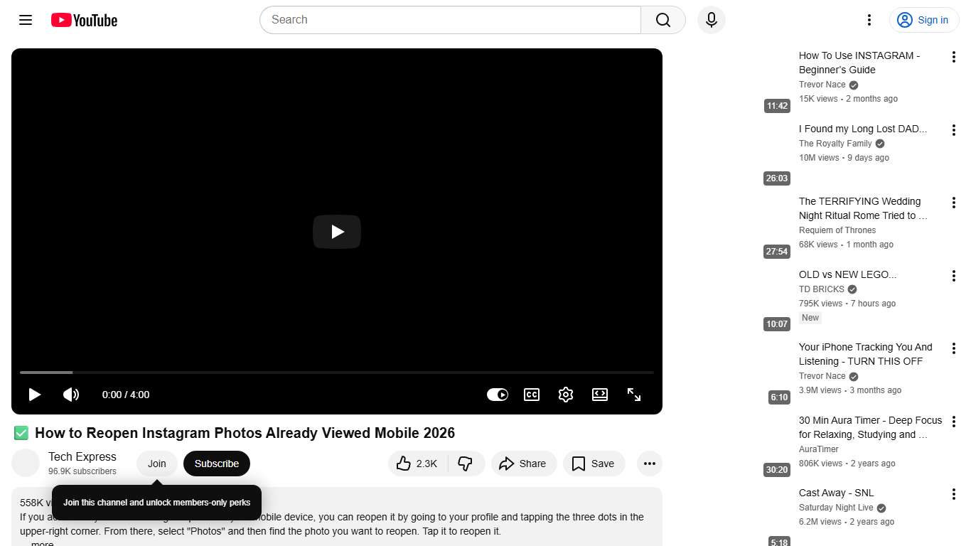 ✅ How to Reopen Instagram Photos Already Viewed Mobile 2026 - YouTube